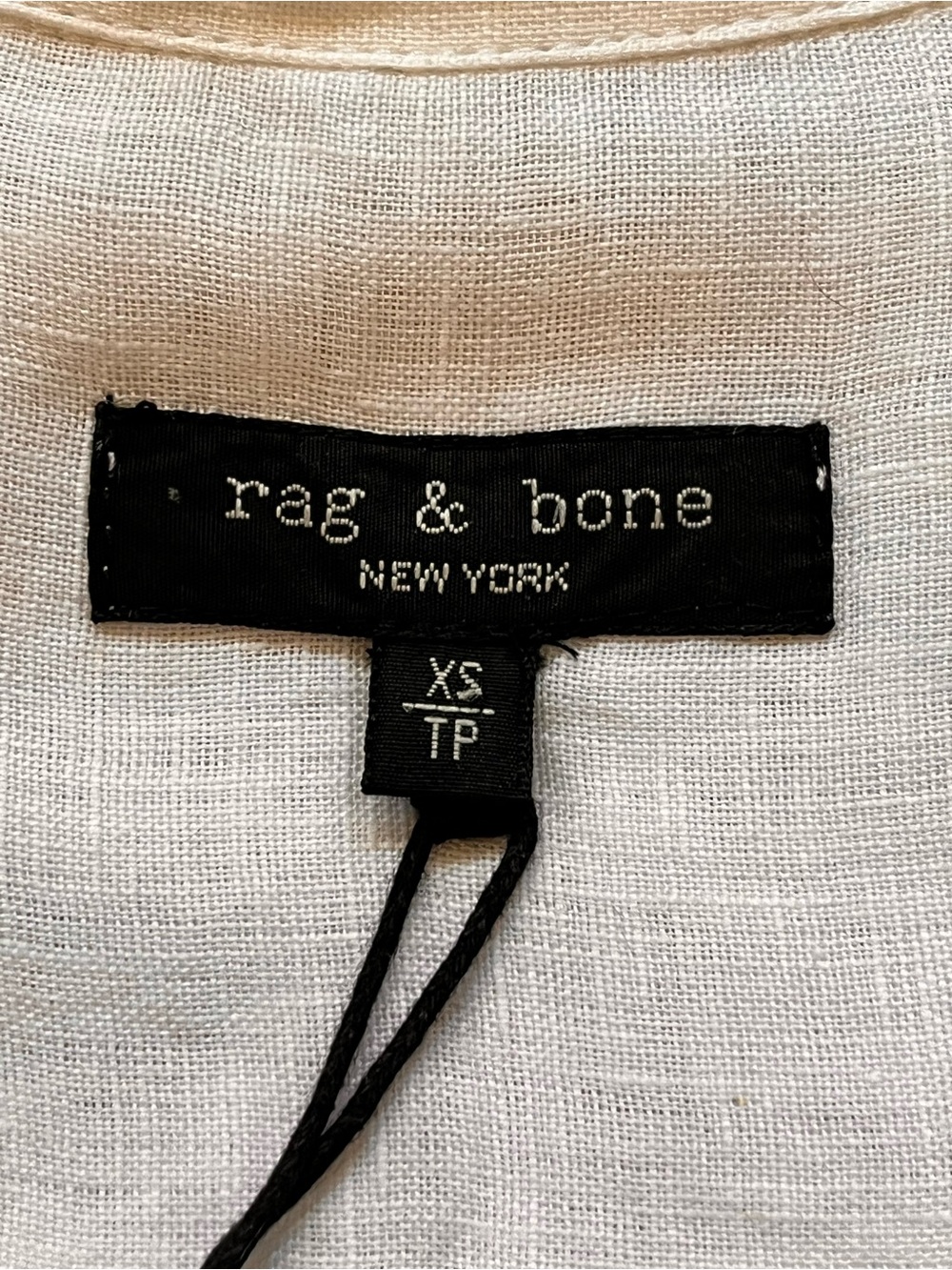 RAG & BONE Oversized Maxine Linen Shirt - Picture 10 of 12